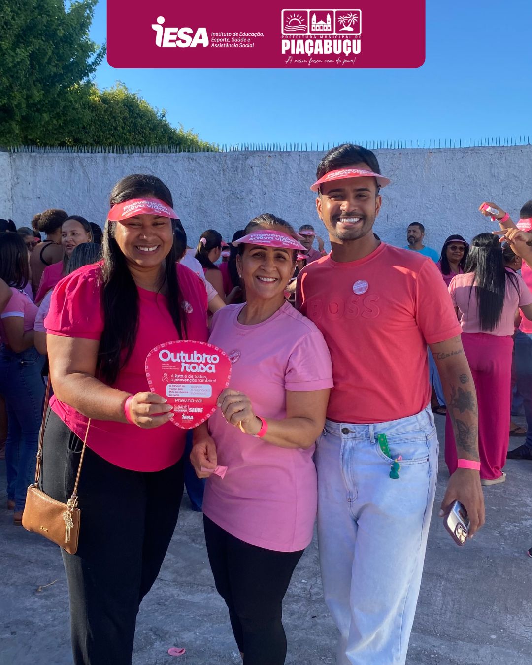 OUTUBRO ROSA - Piaçabuçu imagem 2